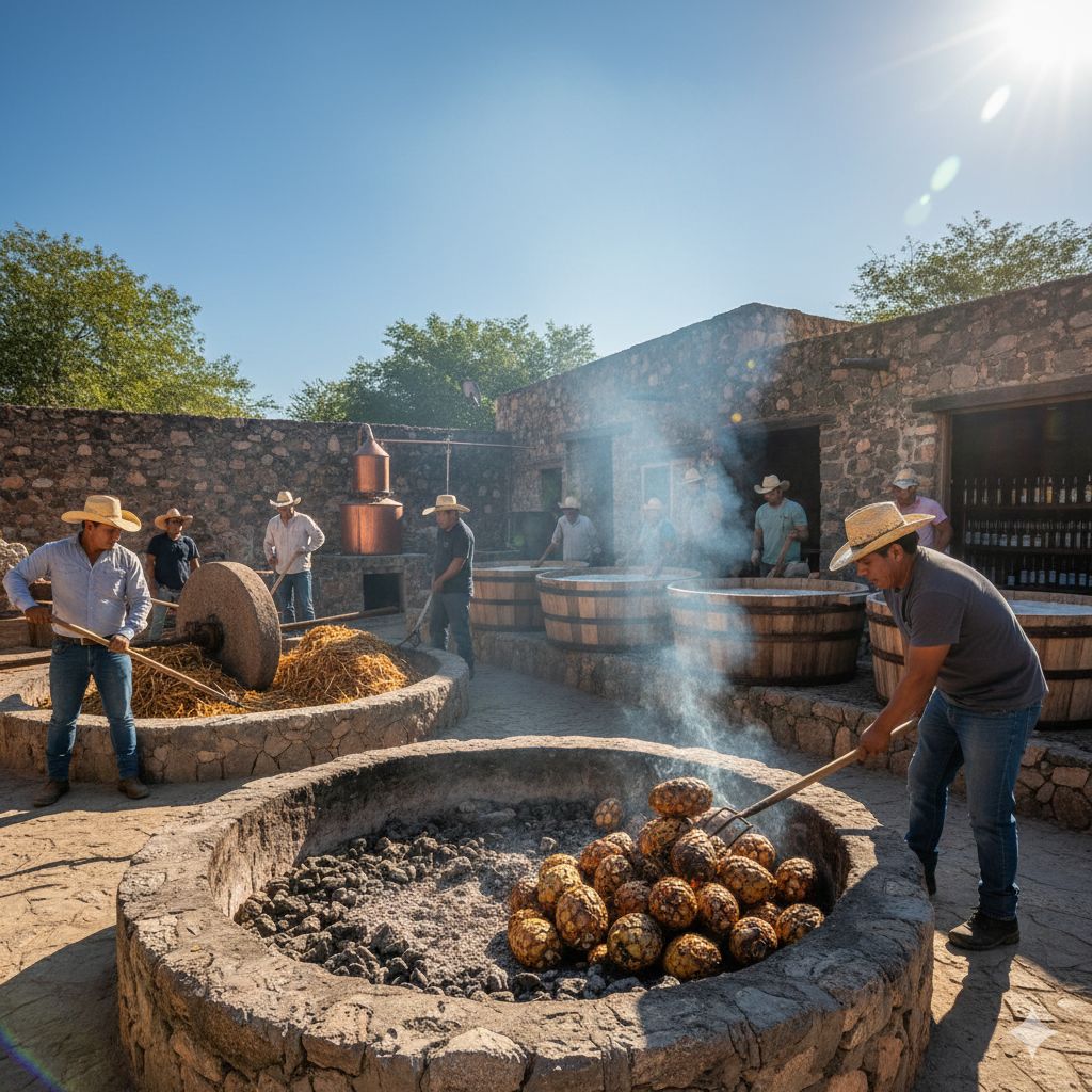 Producción de Mezcal Artesanal